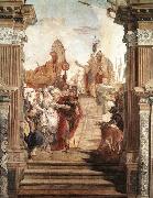 The Meeting of Anthony and Cleopatra TIEPOLO, Giovanni Domenico